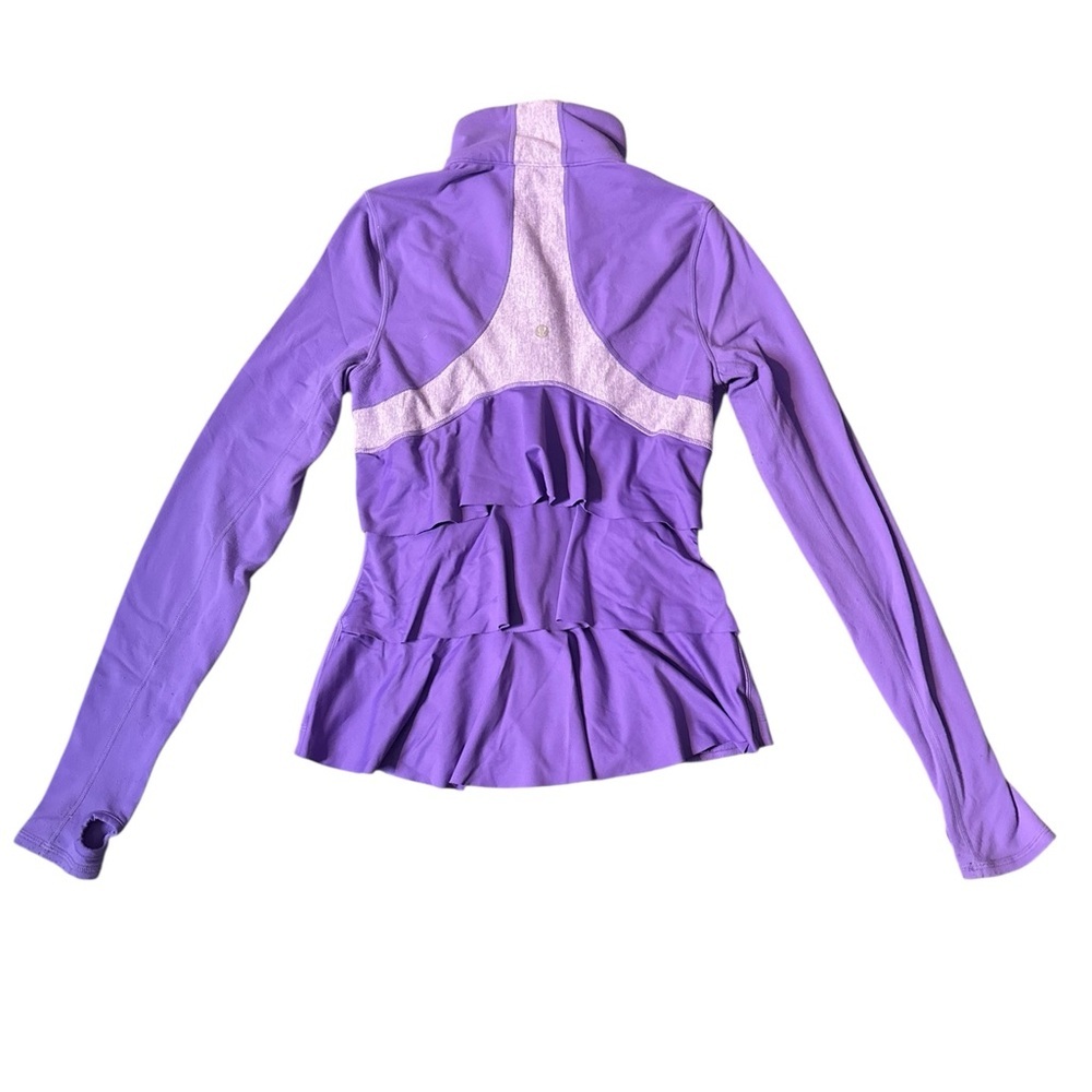 Lululemon, Ruffles Define Purple Jacket, Size 6 - Picture 3 of 8